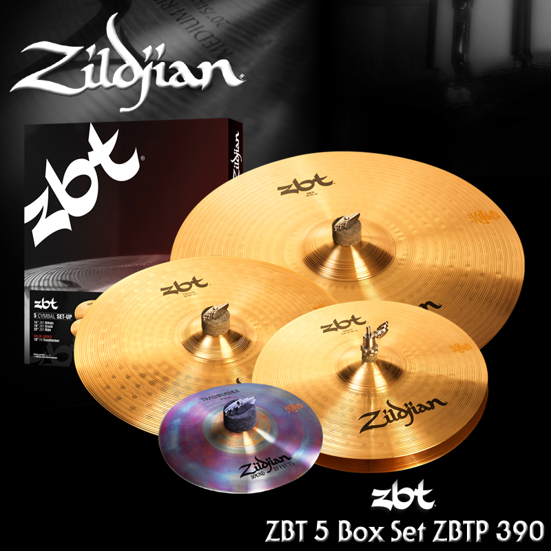 [★드럼채널★] Zildjian ZBT 5 Box Set (14,16,18,20) / ZBTP390-A